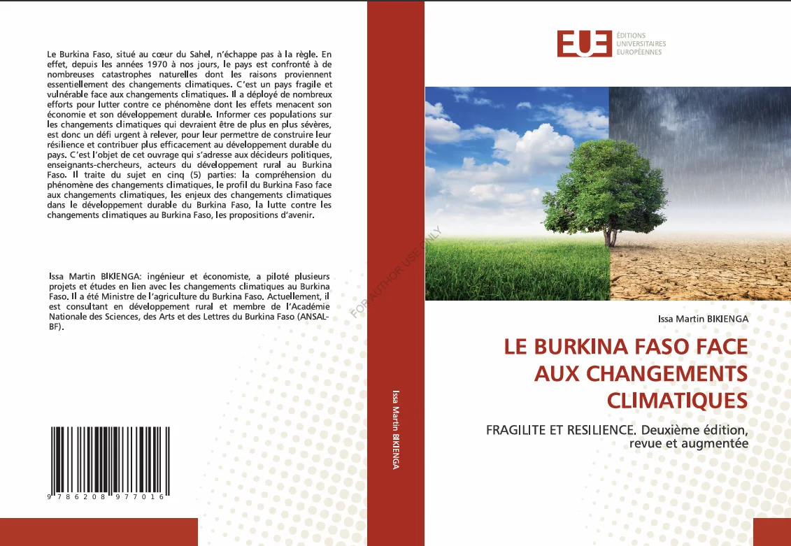 Couverture de l'ouvrage sur les changements climatiques 2è édition