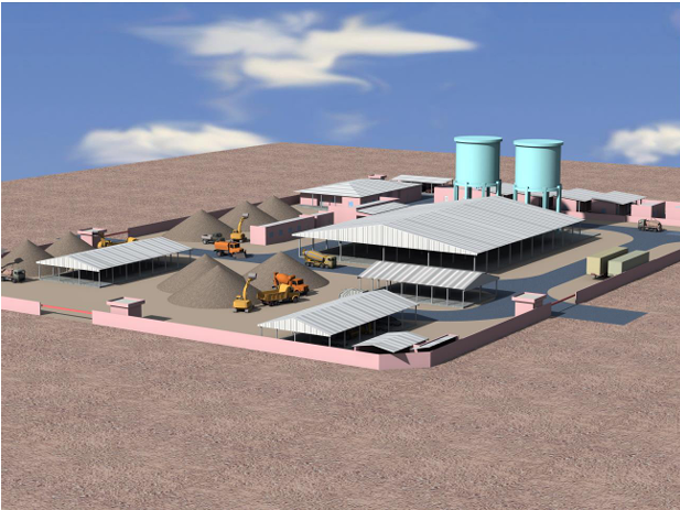 Etude usine d'engrais phosphates