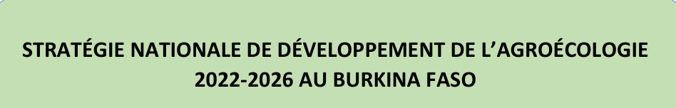 Etudes sur l'agroécologie